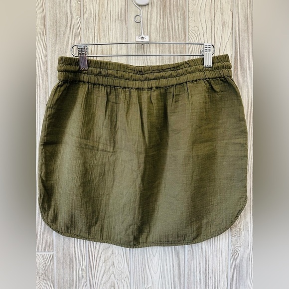 ARITZIA COMMUNITY Organic Cotton Skirt Small Muslin Gauze Stretchy - Picture 5 of 9